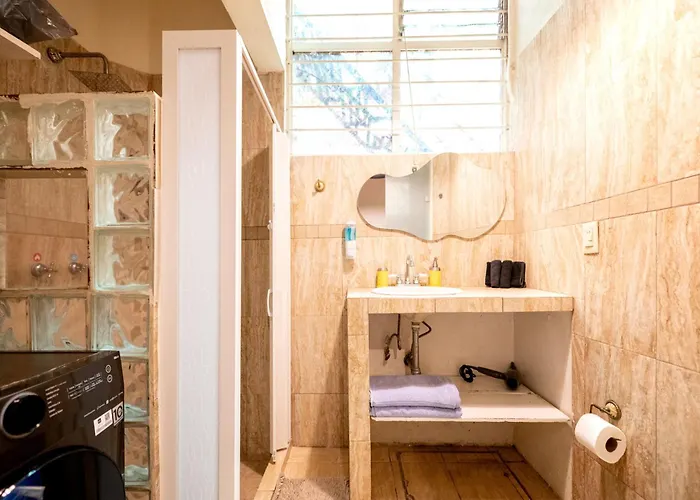 Apartamento Loft En Roma Sur: Cama King Size *