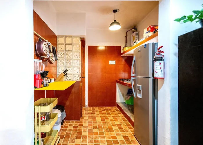 Apartamento Loft En Roma Sur: Cama King Size México DF