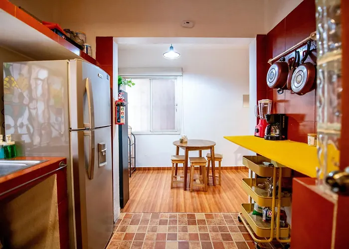Loft En Roma Sur: Cama King Size Apartamento México DF