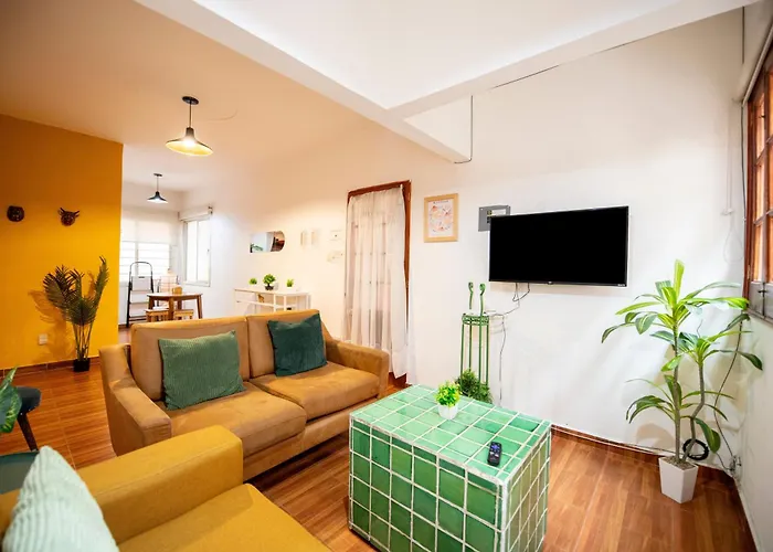 Apartamento Loft En Roma Sur: Cama King Size *