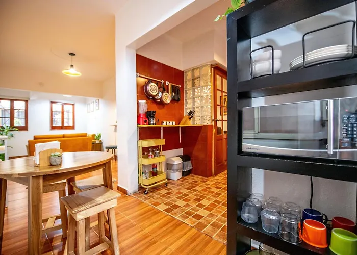 Apartamento Loft En Roma Sur: Cama King Size *